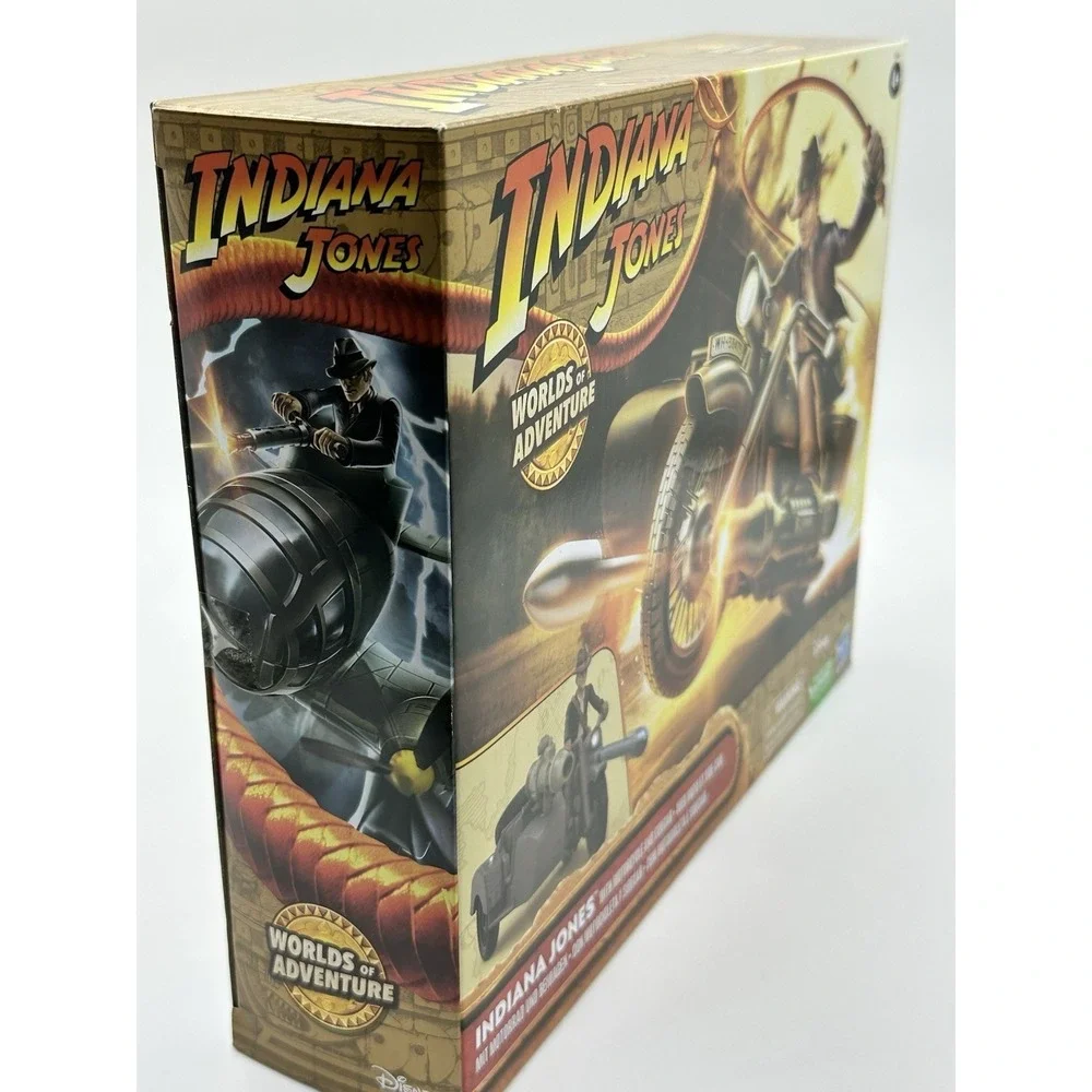 Disney Indiana Jones Worlds Of Adventure Indy Motorcycle and Sidecar